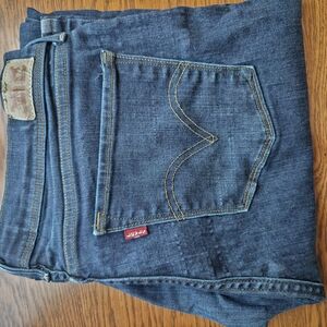 Levi's Women's Boot Cut Jeans - Dark Blue